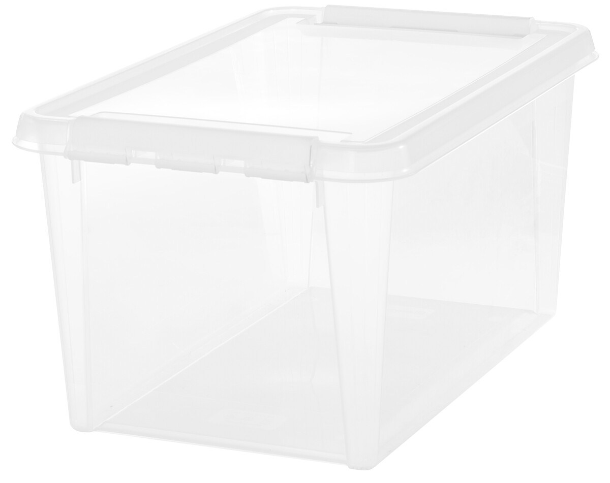Storage box with lid
