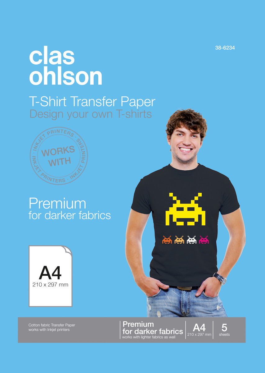 Transfer paper dark clothes