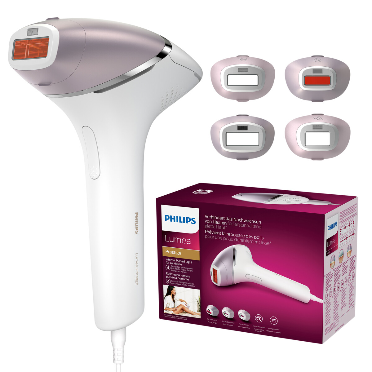 IPL hair removal device