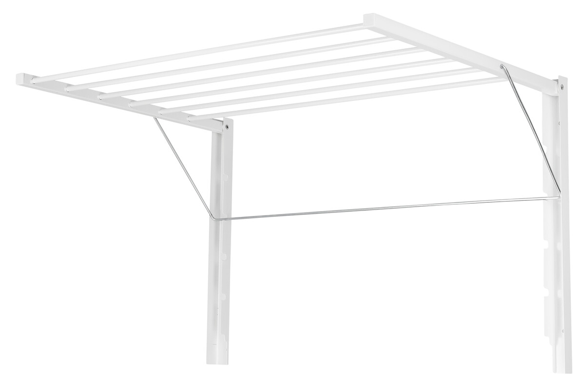 Wall-mounted drying rack